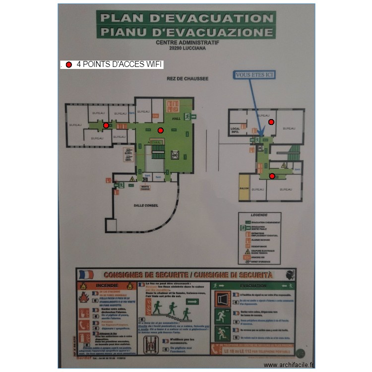 RDC MAIRIE. Plan de 0 pièce et 0 m2