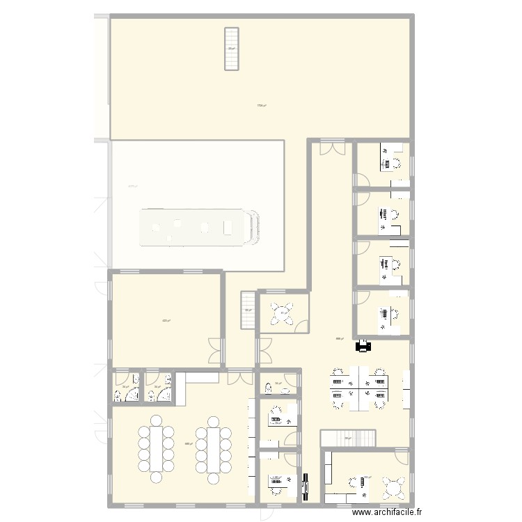 2881 du Meunier V2. Plan de 34 pièces et 1073 m2