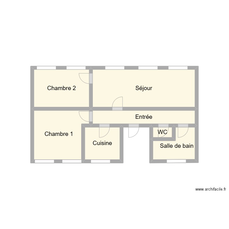 2501 MARC. Plan de 7 pièces et 12 m2