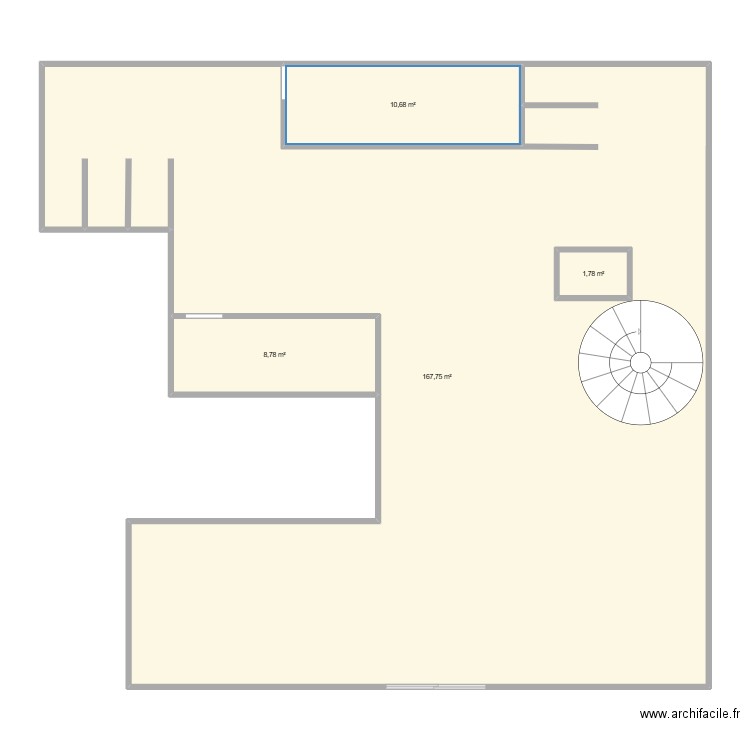 Angeloz Mode rez. Plan de 4 pièces et 191 m2