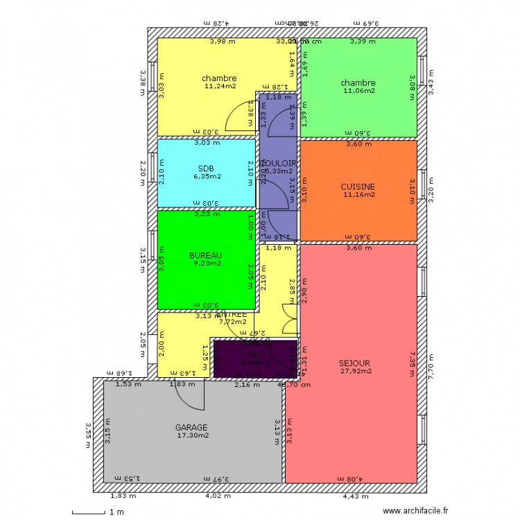 7°jeu. Plan de 0 pièce et 0 m2