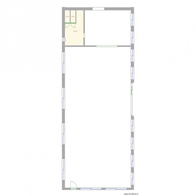 gRAND ENSEMBLE MAGASIN. Plan de 0 pièce et 0 m2