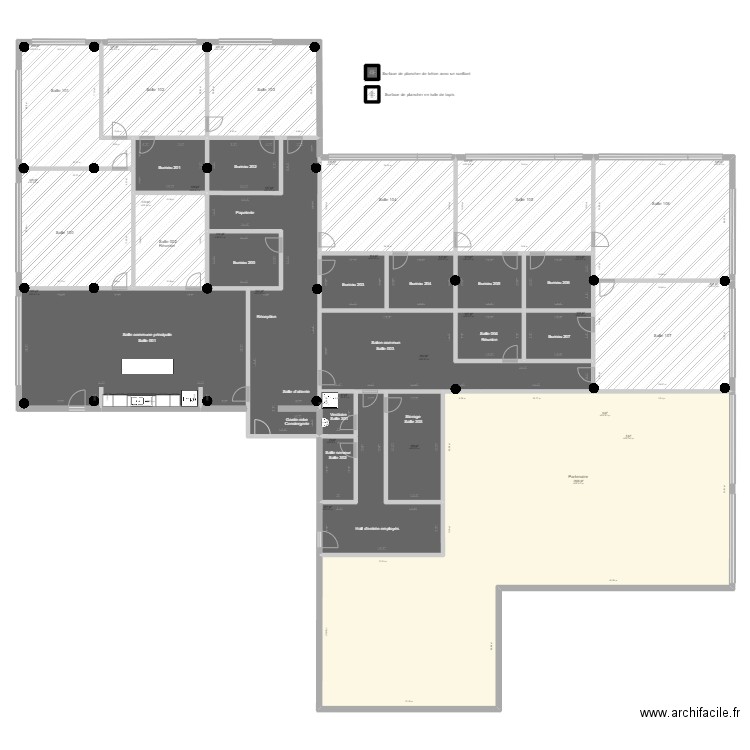 Aird 3.0 Finition plancher (7200pc). Plan de 0 pièce et 0 m2