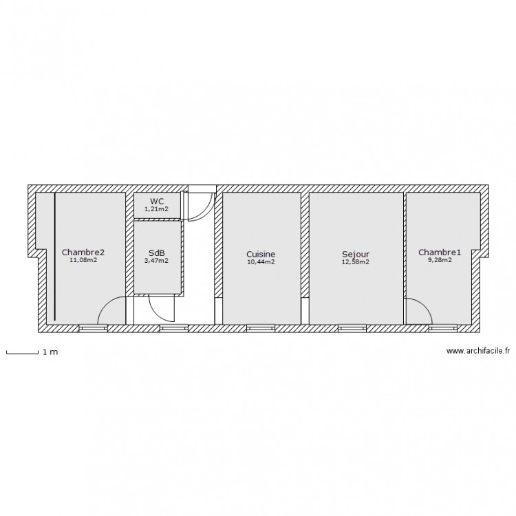 Bourdelle. Plan de 0 pièce et 0 m2