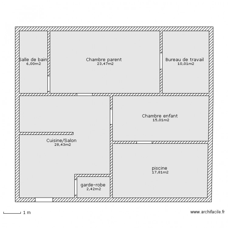 Plan Yannick. Plan de 0 pièce et 0 m2