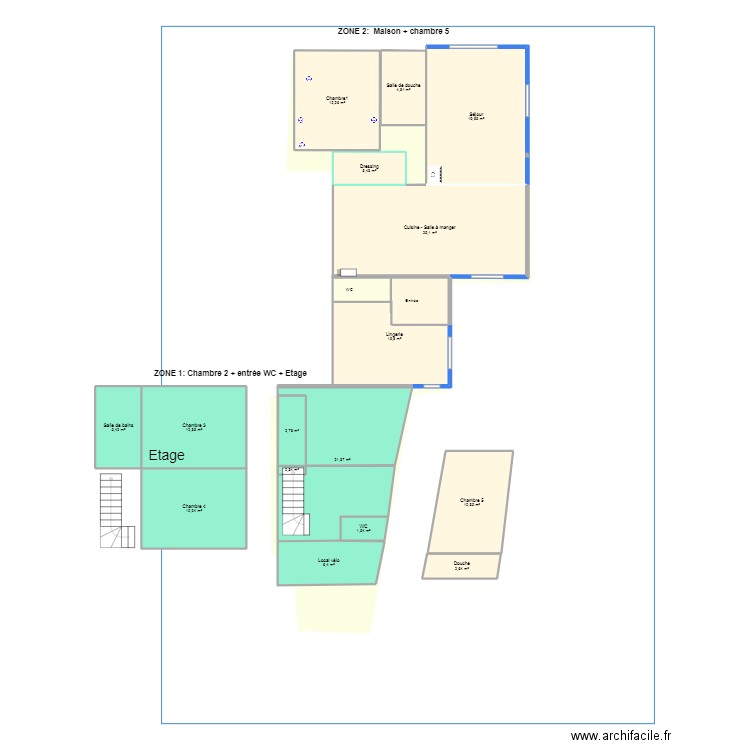 VILLENEUVE V4. Plan de 0 pièce et 0 m2