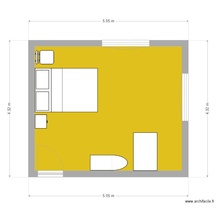 Salle de bain refaite. Plan de 0 pièce et 0 m2