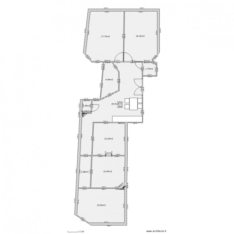 Vanneau_modif. Plan de 0 pièce et 0 m2