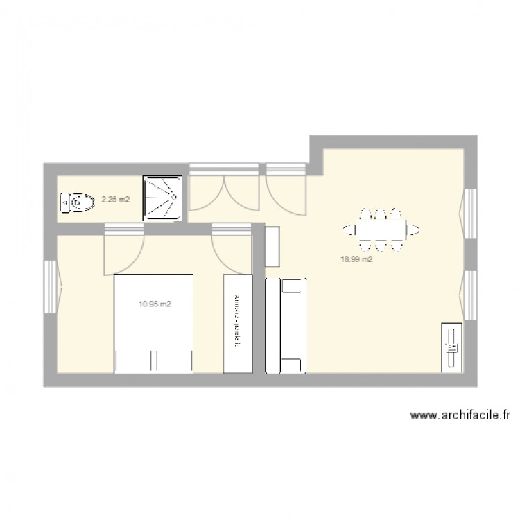 meudon V1. Plan de 0 pièce et 0 m2