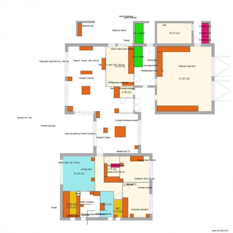 DEFINITIF PLAN CAM. Plan de 0 pièce et 0 m2