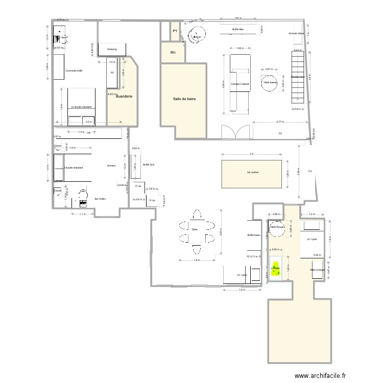 Rochefort Jamain. Plan de 0 pièce et 0 m2