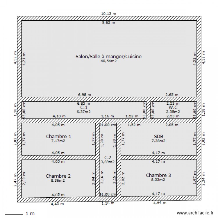 Maison des licornes. Plan de 0 pièce et 0 m2