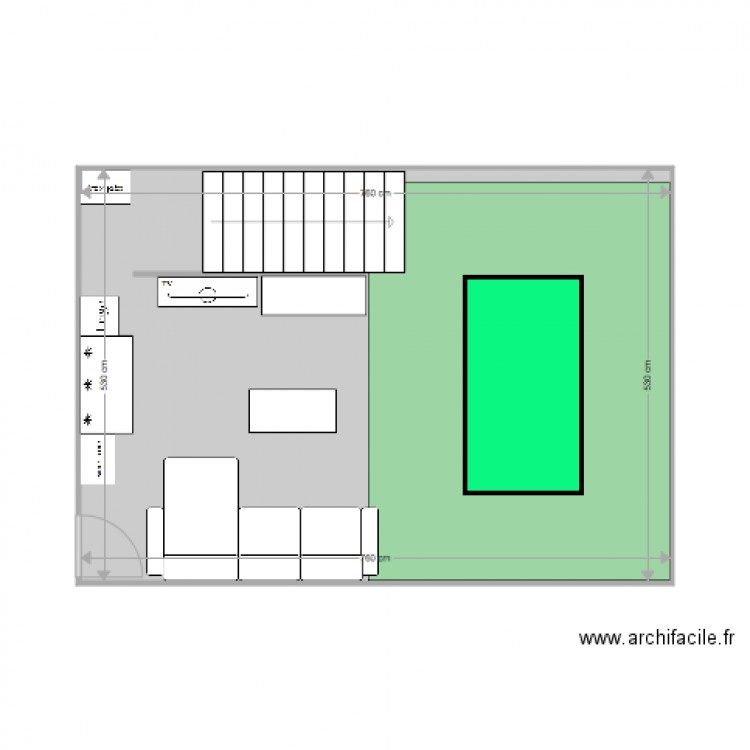 Salle de billard. Plan de 0 pièce et 0 m2