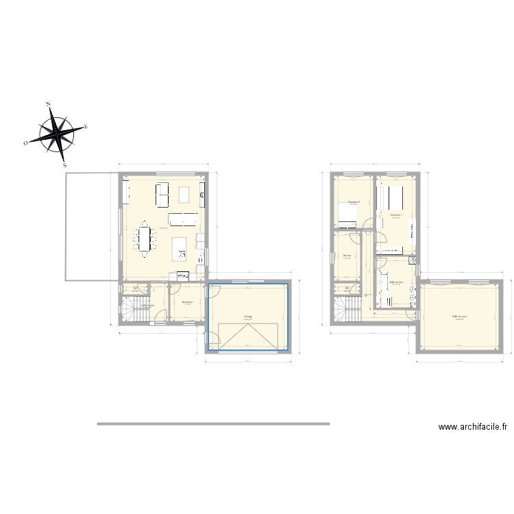 projet 3 maie olivier . Plan de 0 pièce et 0 m2