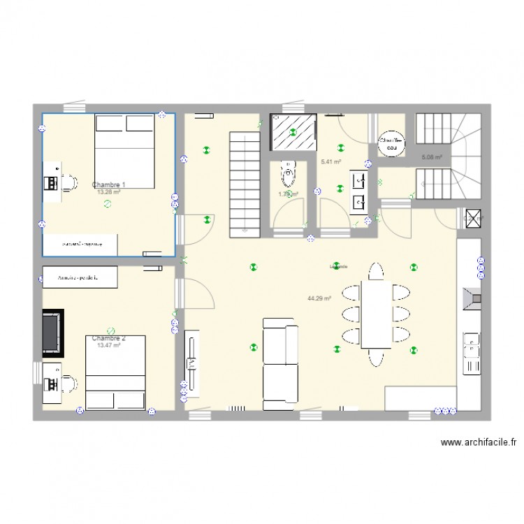 Travaux Maison Plan. Plan de 0 pièce et 0 m2