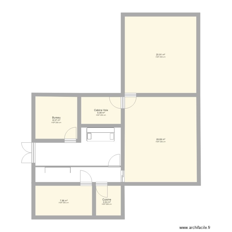 Studio MYS. Plan de 0 pièce et 0 m2