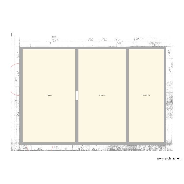 PLAN DES COMBLES . Plan de 0 pièce et 0 m2