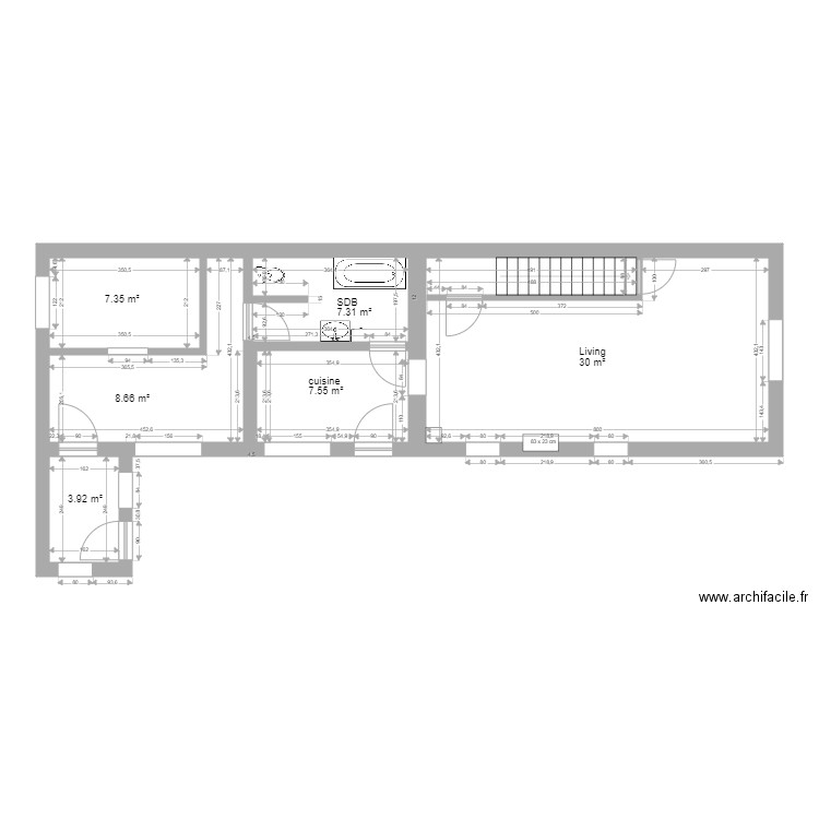 Montigny Les Couturelles . Plan de 0 pièce et 0 m2