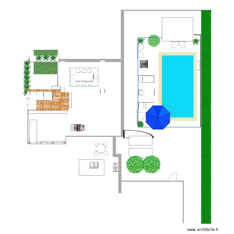 extension titima. Plan de 0 pièce et 0 m2