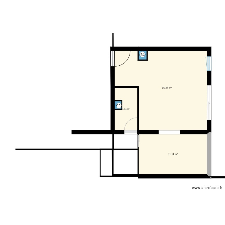 VIDE. Plan de 0 pièce et 0 m2