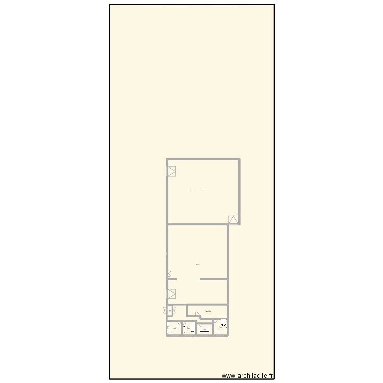 Local Marsannay. Plan de 9 pièces et 211 m2