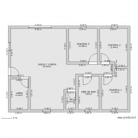 projet maison avec cote