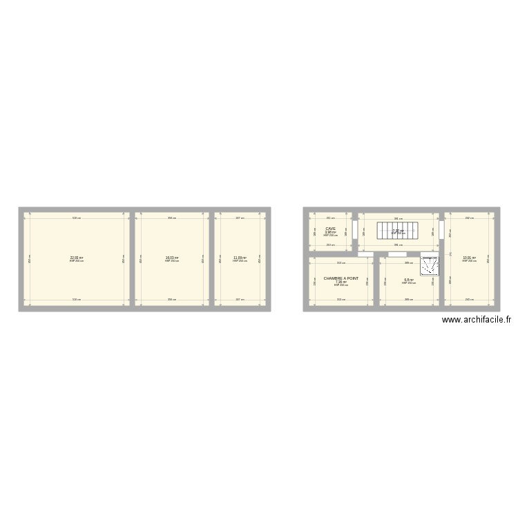 Extension SS. Plan de 0 pièce et 0 m2