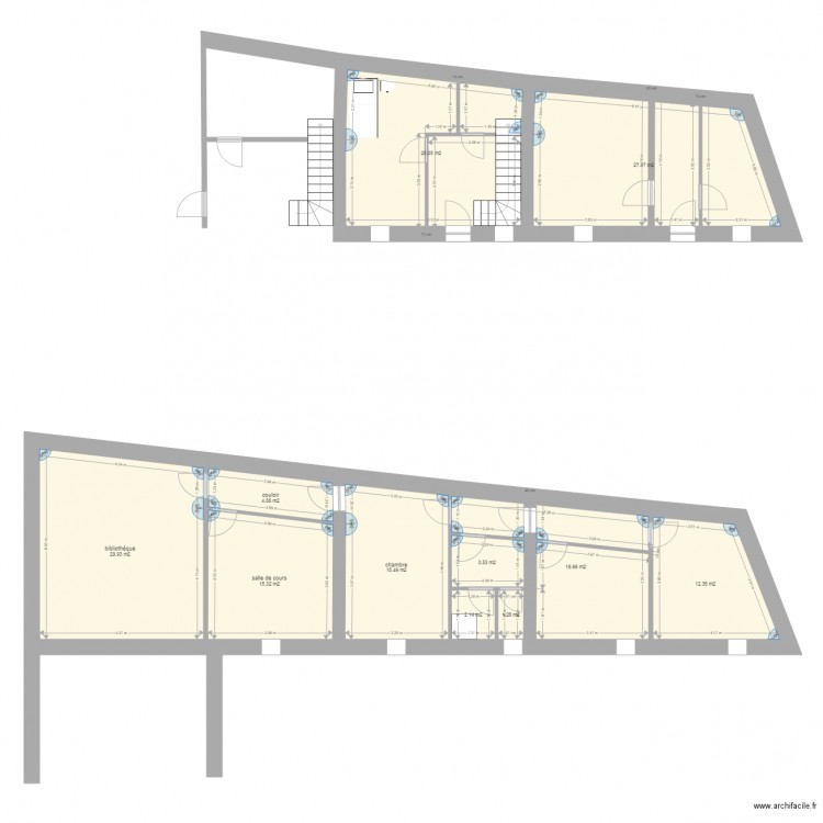 folie. Plan de 0 pièce et 0 m2