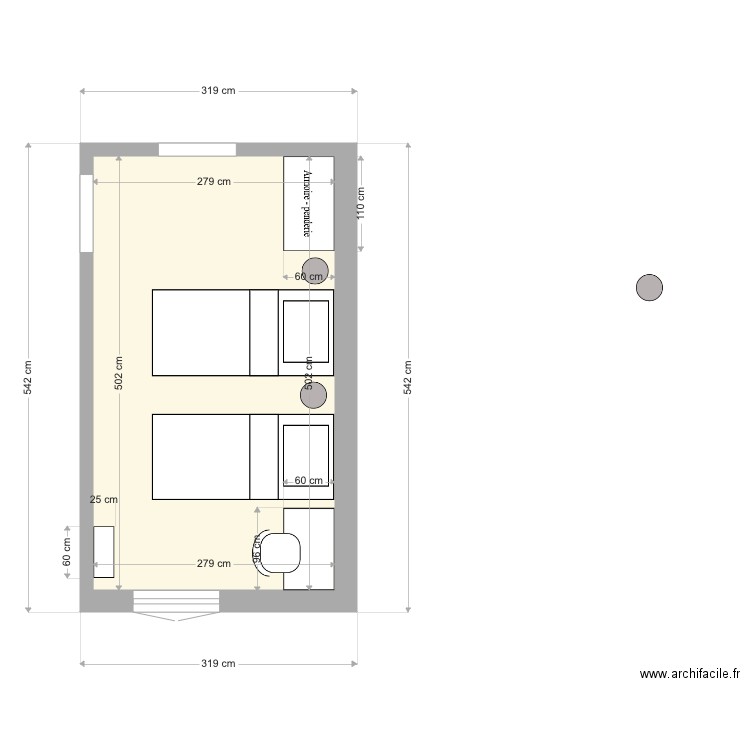 girls bedroom. Plan de 0 pièce et 0 m2