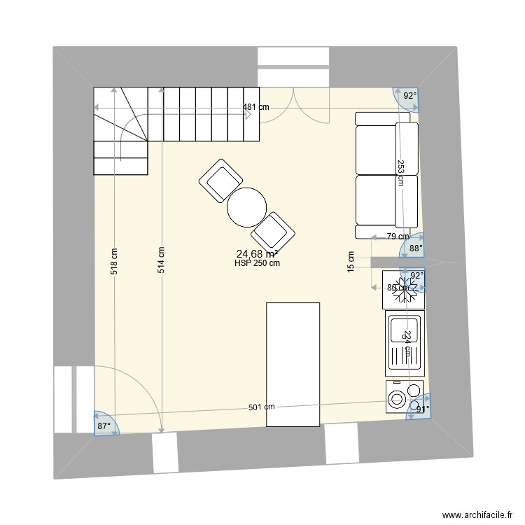 Bergerie ET0.4 fini. Plan de 0 pièce et 0 m2