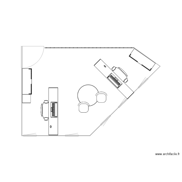 plan 1. Plan de 0 pièce et 0 m2