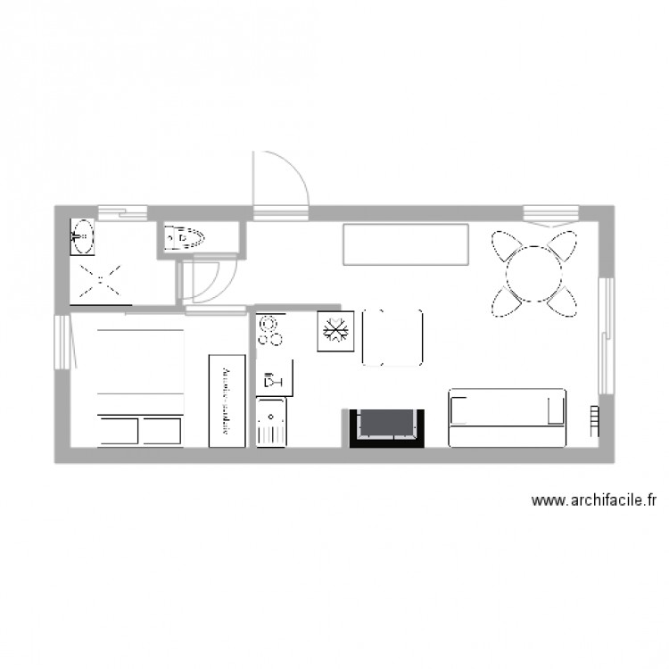 cabourg option. Plan de 0 pièce et 0 m2