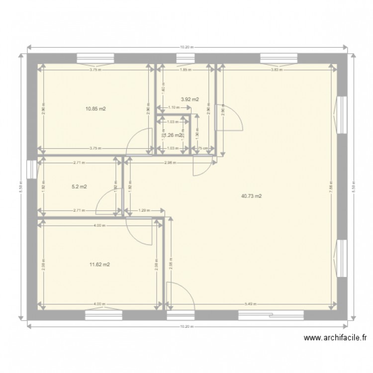 Cesseras. Plan de 0 pièce et 0 m2