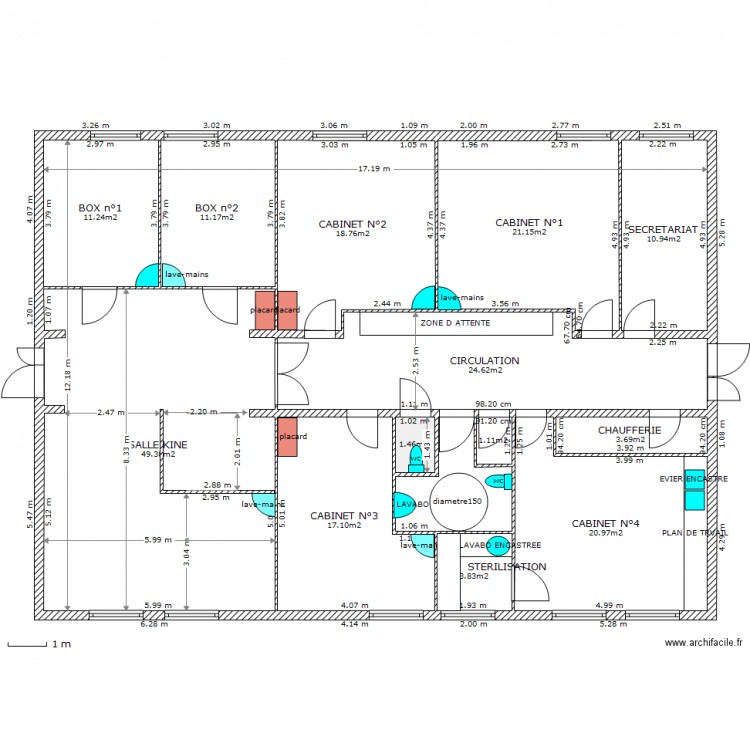 MAISON DE SANTE V5. Plan de 0 pièce et 0 m2