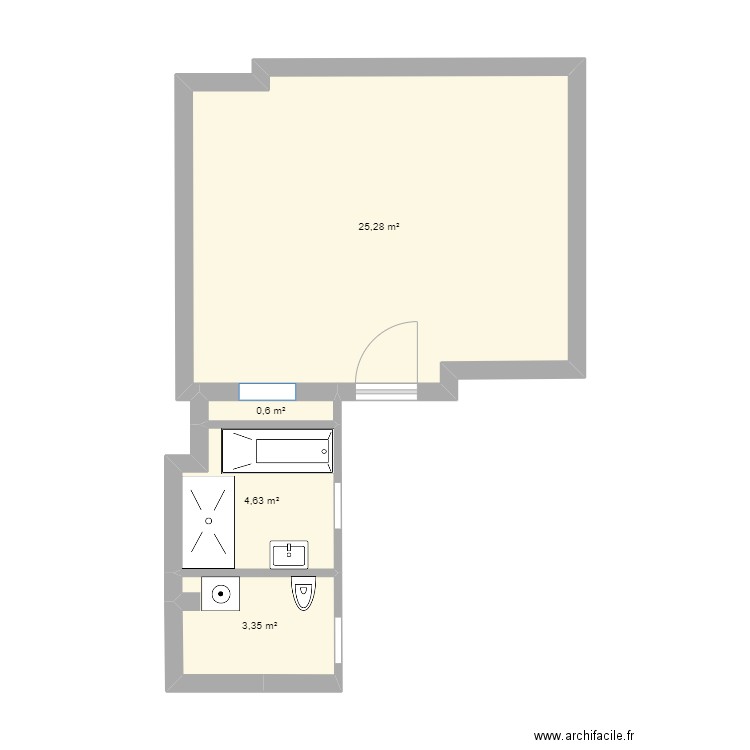 Appartement initial Albert . Plan de 0 pièce et 0 m2