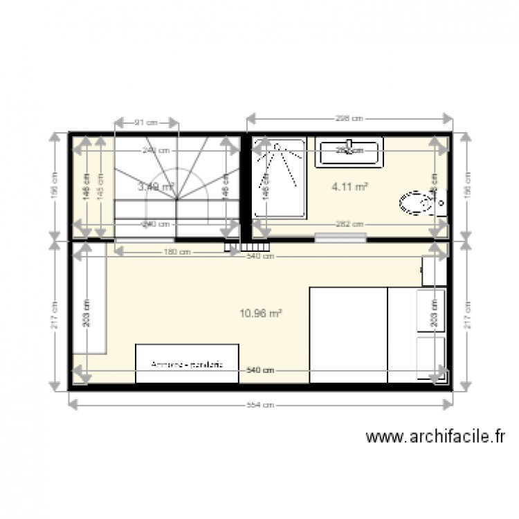 Comble. Plan de 0 pièce et 0 m2