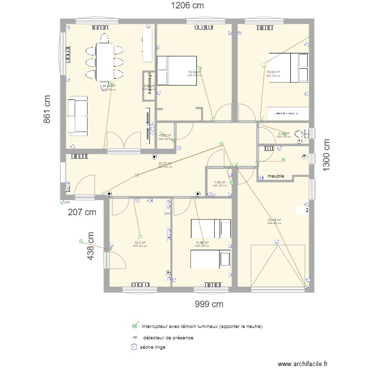 Rodriguez plomberie élec complet. Plan de 0 pièce et 0 m2