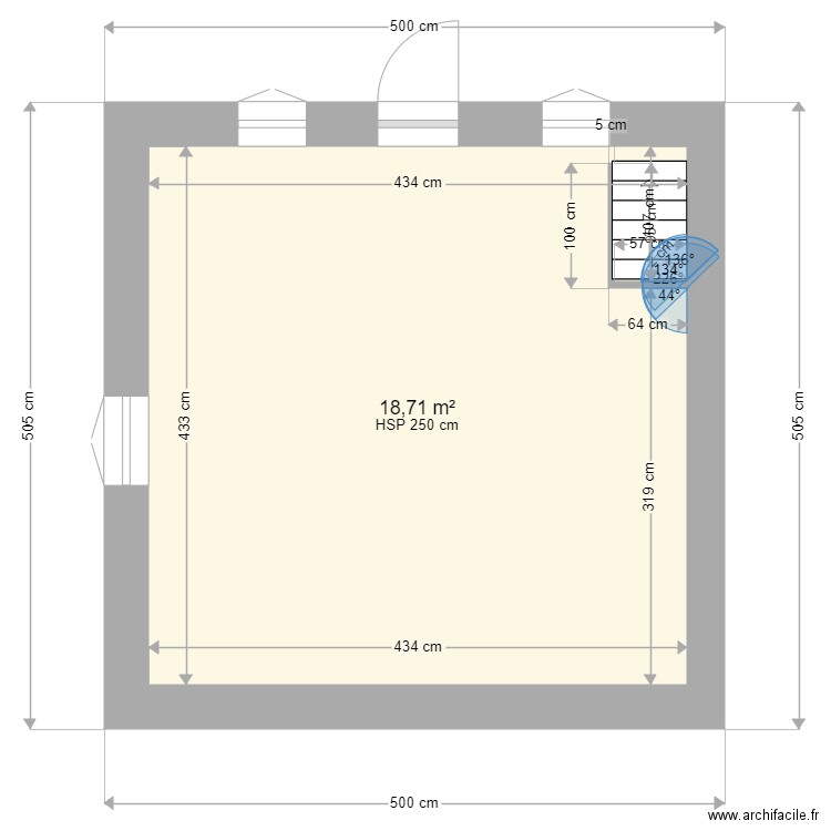 Diving Center 1º floor. Plan de 0 pièce et 0 m2