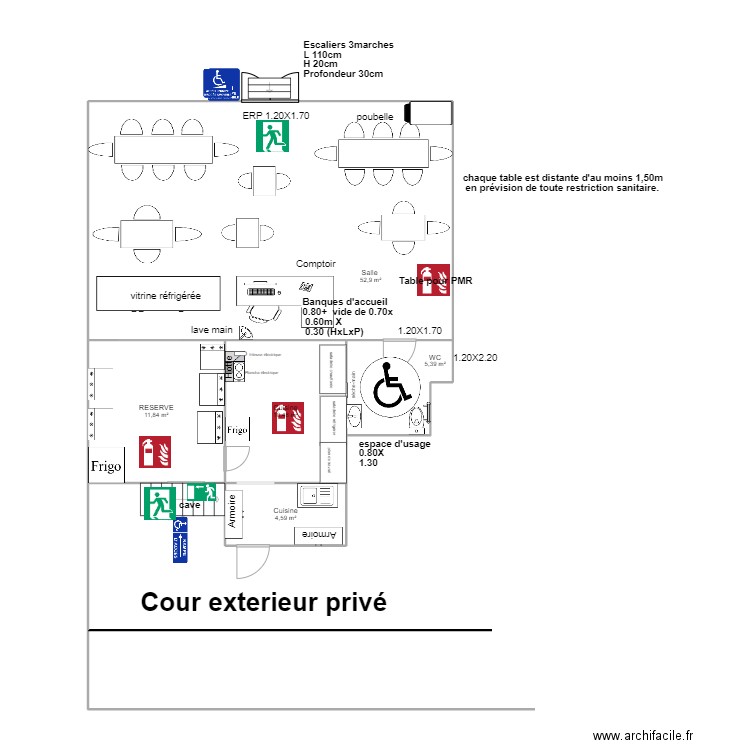 plan resto. Plan de 0 pièce et 0 m2