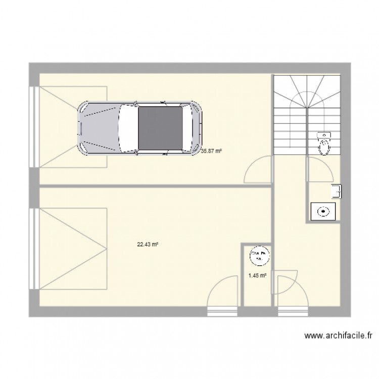 SABOTIER LAMADON. Plan de 0 pièce et 0 m2