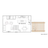 Plan 2 escalier entrée split coté