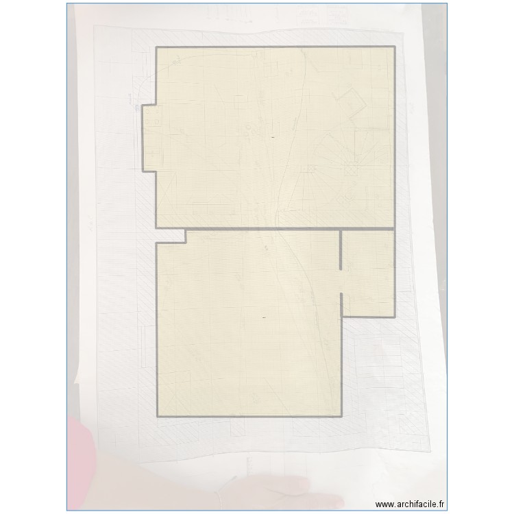 Jonquières. Plan de 2 pièces et -977 m2