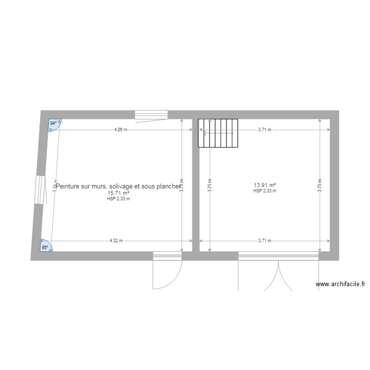 OIZELLE PLAN RDC. Plan de 0 pièce et 0 m2