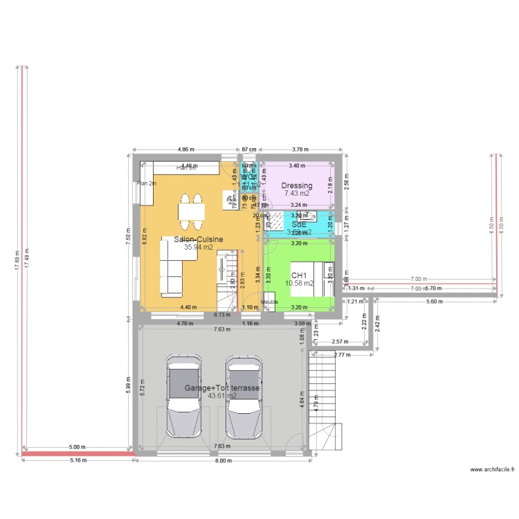 2015 06 26 RdC 950x750. Plan de 0 pièce et 0 m2