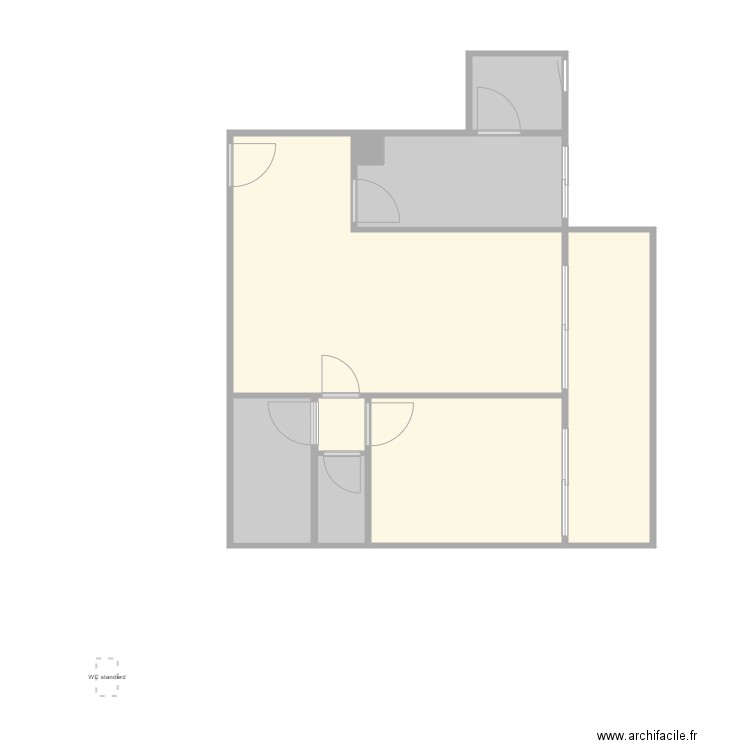 Puteaux. Plan de 0 pièce et 0 m2