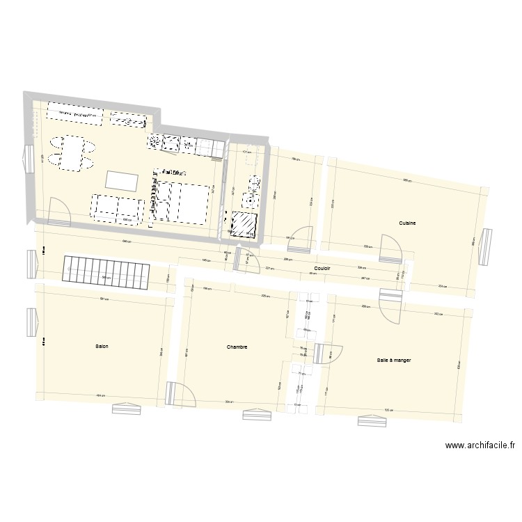 octroi Studio 2° V. 2025-01. Plan de 11 pièces et 139 m2