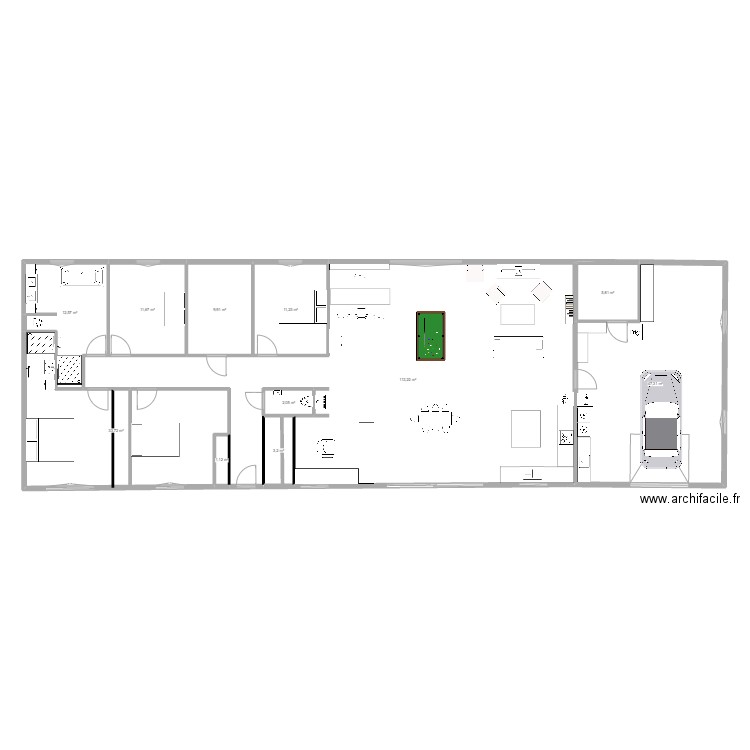 Projet maison 2. Plan de 0 pièce et 0 m2