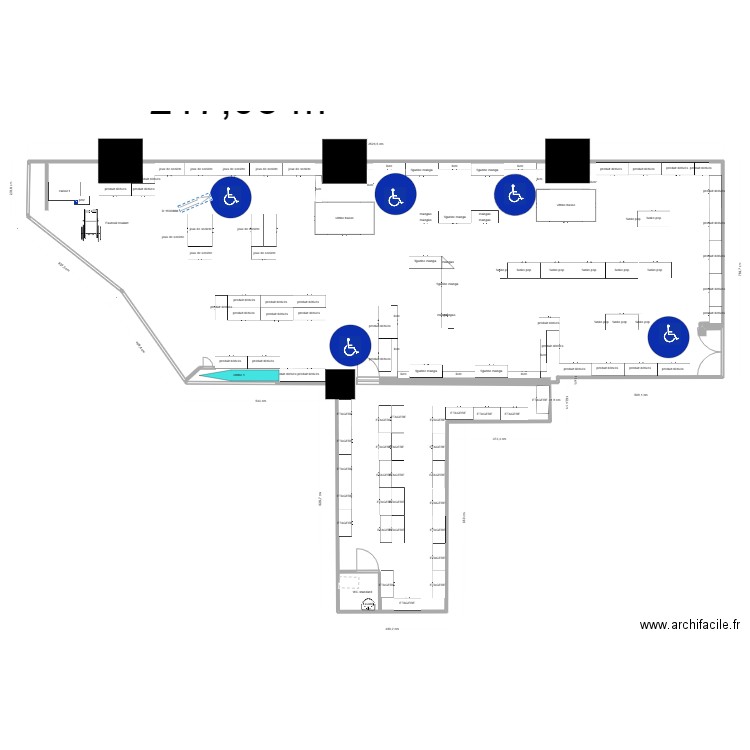 plans acesibilite 4 temps. Plan de 0 pièce et 0 m2