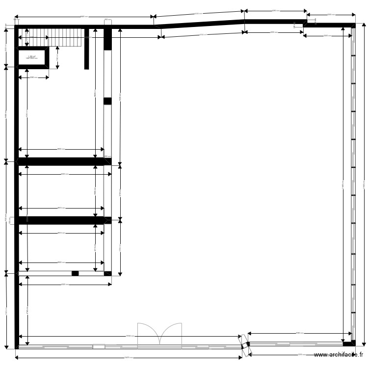 quinc 2000. Plan de 0 pièce et 0 m2