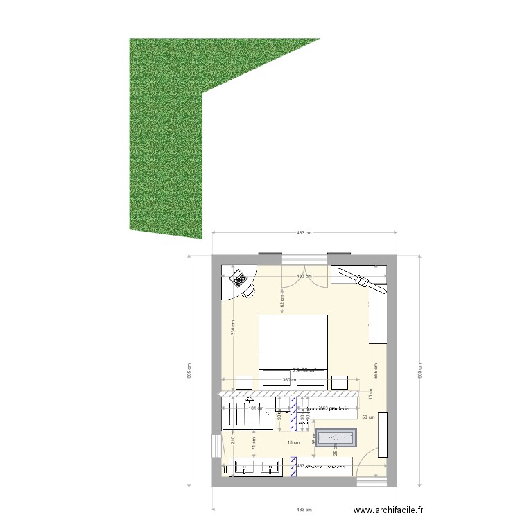 Suite parentale 2. Plan de 0 pièce et 0 m2